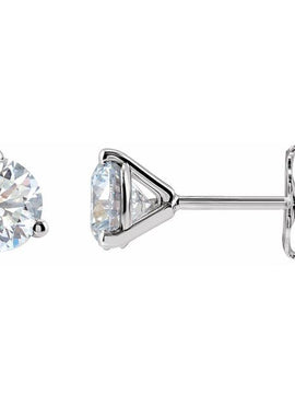 14K Yellow Gold 1/3 CTW Lab-Grown Diamond Stud Earrings