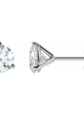 14K Yellow Gold 1/3 CTW Lab-Grown Diamond Stud Earrings