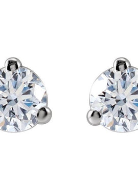 14K Yellow Gold 1/3 CTW Lab-Grown Diamond Stud Earrings