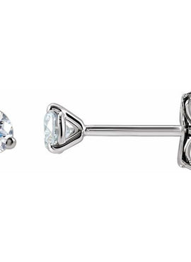 14K Yellow Gold 1/3 CTW Lab-Grown Diamond Stud Earrings