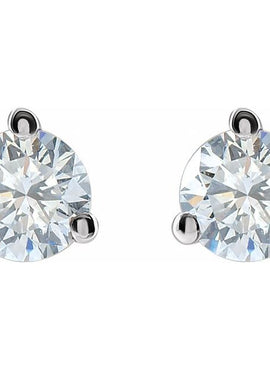 14K Yellow Gold 1/3 CTW Lab-Grown Diamond Stud Earrings