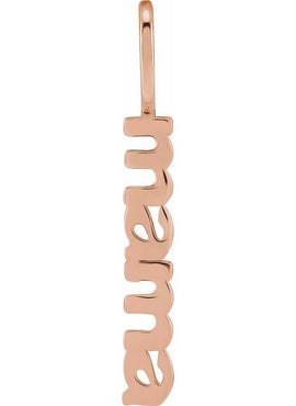 14K Rose Gold Mama Charm/Pendant