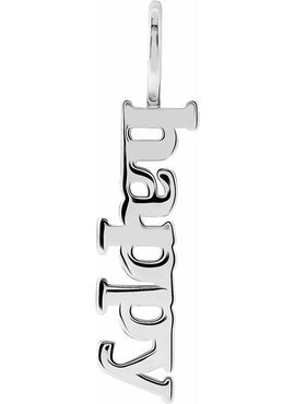 Platinum Happy Charm/Pendant