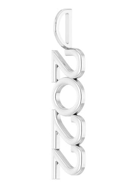 Sterling Silver 2021 Year Charm/Pendant