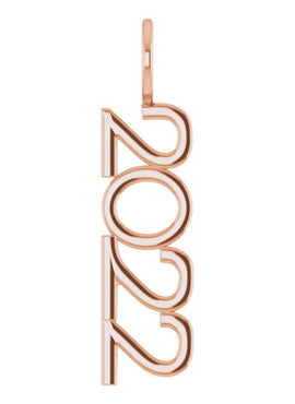 Sterling Silver 2021 Year Charm/Pendant