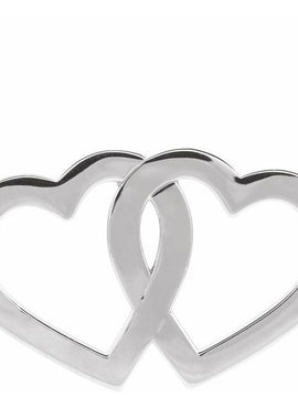 Sterling Silver Engravable Family Heart 18