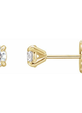 14K Rose Gold 1/5 CTW Natural Diamond Cocktail-Style Earrings