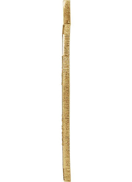 14K Yellow Gold 12 Gauge Stamping with External Undrilled Eyelet
