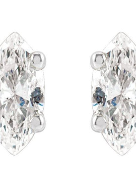 14K Yellow Gold 1/8 CTW Natural Diamond Earrings