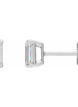 14K Yellow Gold 3/4 CTW Lab-Grown Diamond Earrings