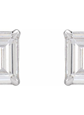 14K Yellow Gold 3/4 CTW Lab-Grown Diamond Earrings