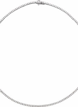 14K Yellow Gold 5 7/8 CTW Natural Diamond Line 16