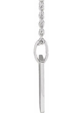 14K Rose Gold 13.78x8 mm Lotus Pendant