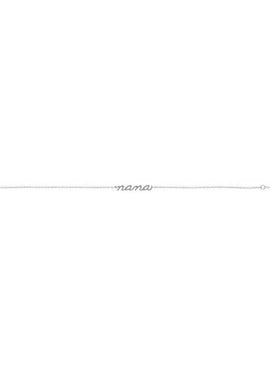 14K Rose Gold Lowercase Script Nana Bracelet