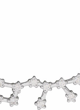 14K Yellow Gold 1/10 CTW Natural Diamond Aquarius 16-18
