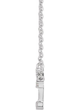 14K Yellow Gold 1/10 CTW Natural Diamond Aquarius 16-18