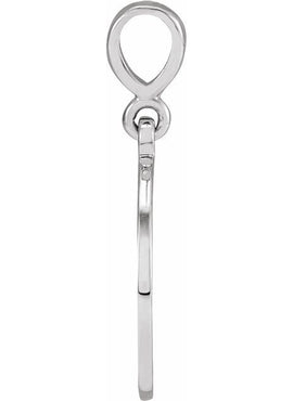 14K Yellow Gold Sacred Heart 16-18