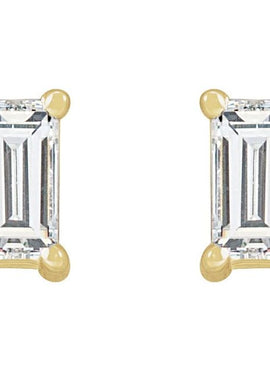 14K Yellow Gold 1/5 CTW Natural Diamond Stud Earrings