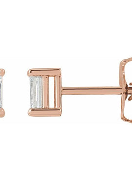 14K Yellow Gold 1/5 CTW Natural Diamond Stud Earrings