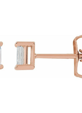14K Yellow Gold 1/5 CTW Natural Diamond Stud Earrings