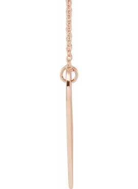 14K White Gold Evil Eye Heart 16-18