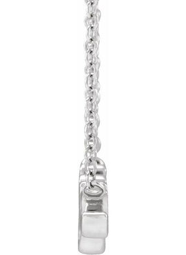 14K Yellow Gold Lowercase Script Grace 18