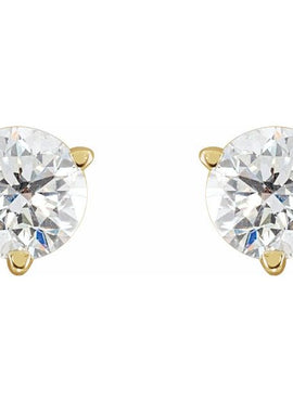 14K White Gold Natural Blue Sheen Moonstone Earrings