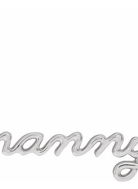 Sterling Silver Nanny 18