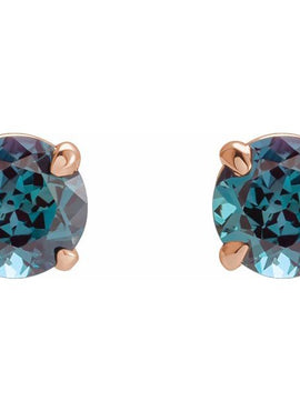 14K White Gold Pink Morganite Earrings
