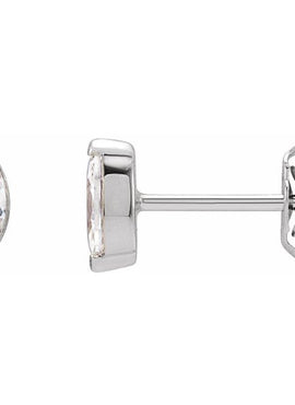 14K Yellow Gold 1/3 CTW Lab-Grown Diamond Stud Earrings
