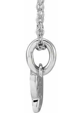 14K Yellow Gold .06 CTW Natural Diamond Youth Butterfly 15