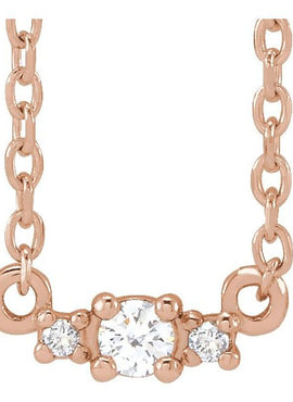 14K Yellow Gold .04 CTW Natural Diamond 18