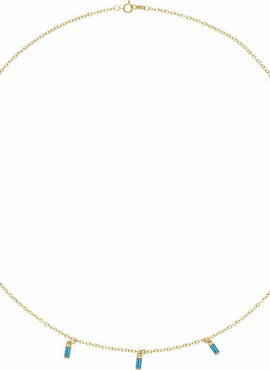 14K White Gold Natural Mozambique Garnet 16