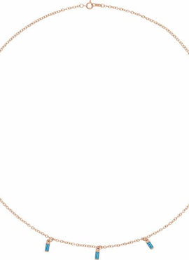 14K White Gold Natural Mozambique Garnet 16