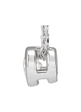 Sterling Silver 1/10 CT Natural Diamond Bezel-Set 16-18