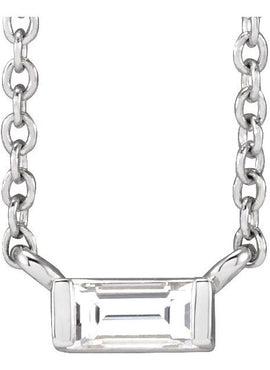 14K Rose Gold 1/10 CT Natural Diamond Solitaire 16-18