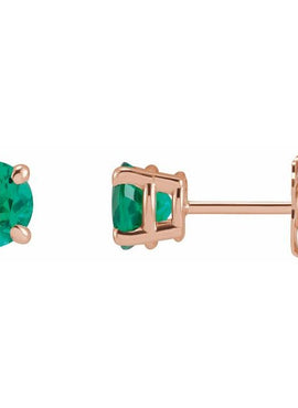 14K White Gold Pink Morganite Earrings