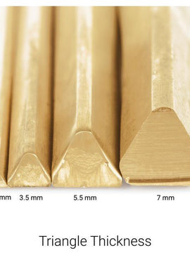 Sterling Silver 3.5x1.5 mm Flat Sizing Stock