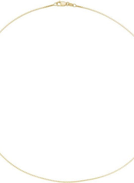 10K Yellow Gold 1 mm Box 16