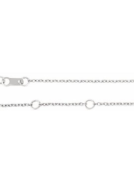 14K Rose Gold Natural Multi-Gemstone Bar 6 1/2-7 1/2