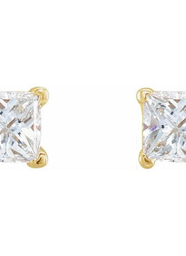 14K Yellow Gold 1/3 CTW Natural Diamond Earrings