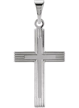 14K Yellow Gold Cross Pendant
