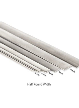 Sterling Silver 3.5x1.5 mm Flat Sizing Stock