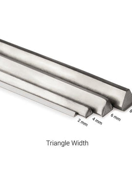 Sterling Silver 3.5x1.5 mm Flat Sizing Stock