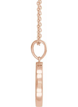 Platinum Natural Multi-Gemstone Petite Moon & Star Pendant