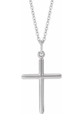 14K Yellow Gold Cross Pendant