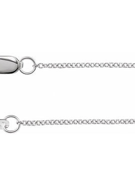 18K Yellow Gold 1 mm Cable 18
