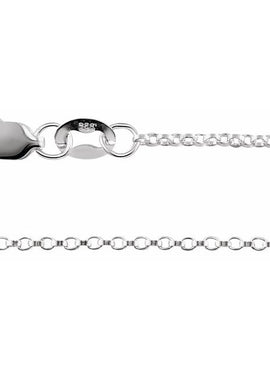 Sterling Silver 1.1 mm Rolo Chain by the Inch