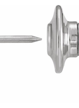 14K Yellow Gold Cross Lapel Pin