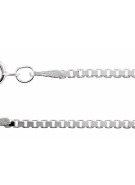 Sterling Silver 1.5 mm Diamond-Cut Box 24
